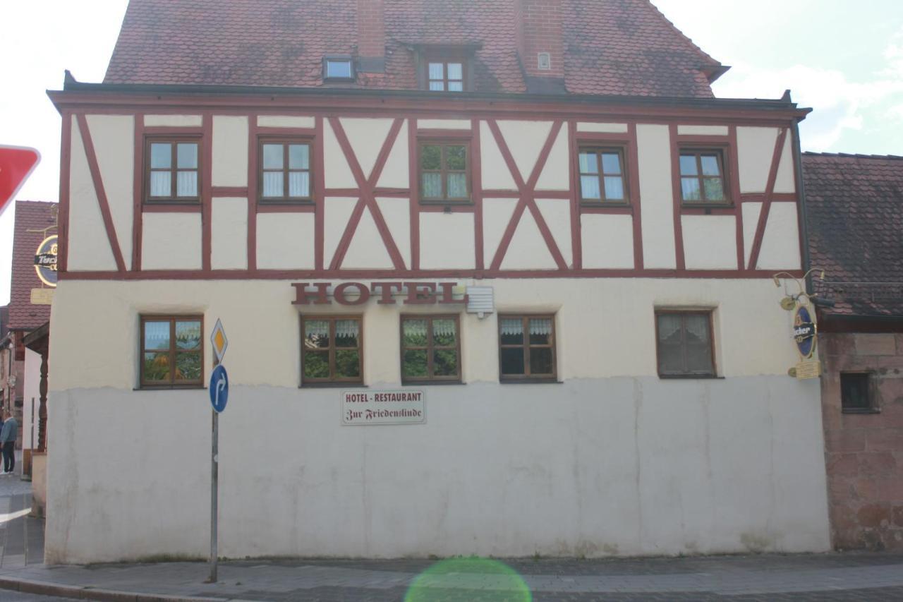 Hotel Zur Friedenslinde Nürnberg Eksteriør bilde