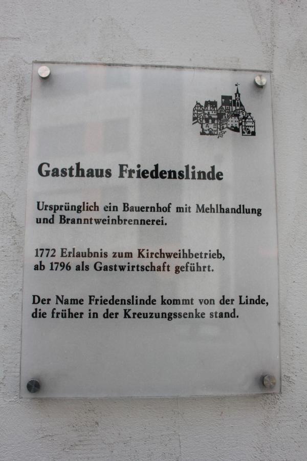 Hotel Zur Friedenslinde Nürnberg Eksteriør bilde